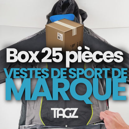 Vestes de Sport de Marque (25 pièces)